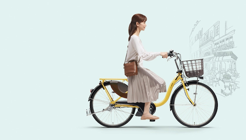 YAMAHA ヤマハ 電動自転車 PAS With 2023年モデル 26インチ PA26W | おしゃれな電動自転車を格安で販売 - 自転車館