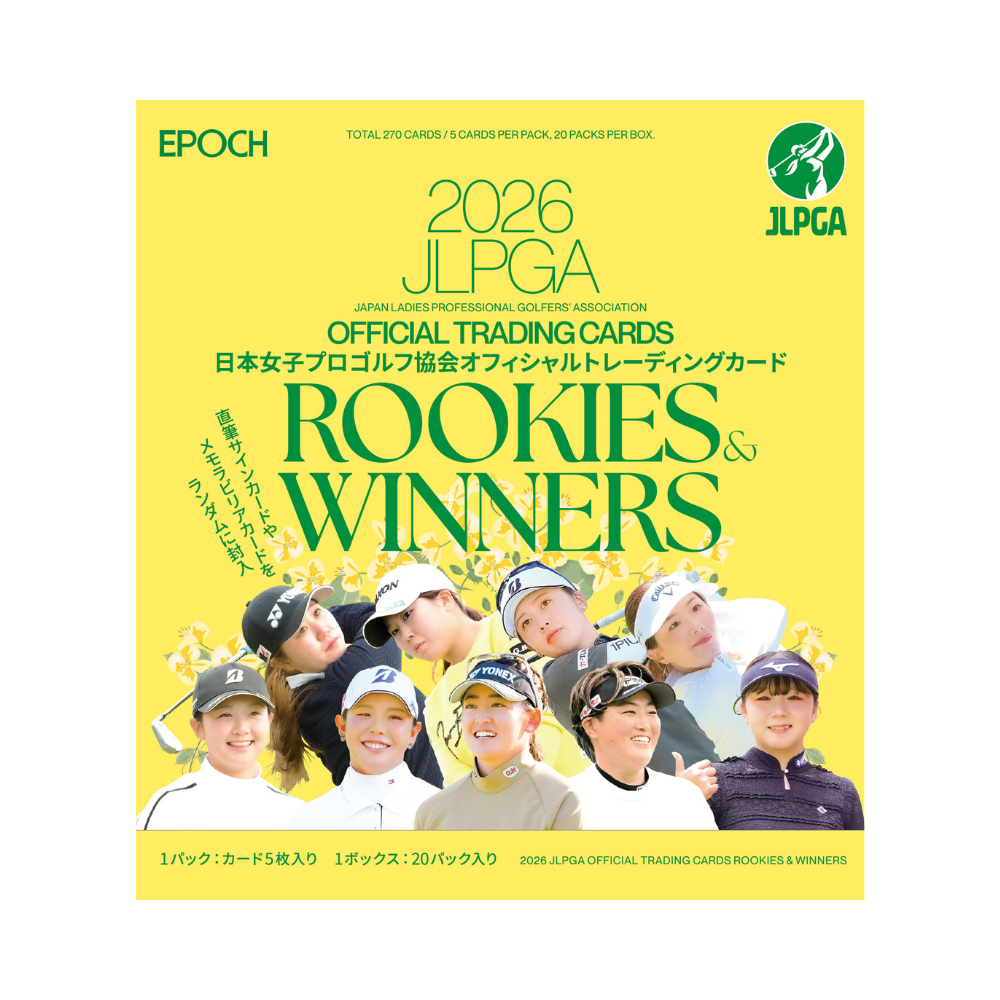 EPOCH 2025 JLPGA OFFICIAL TRADING CARDS TOP PLAYERS