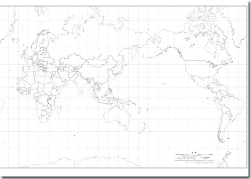 50 世界 地図 国境 シモネタ