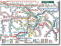 JR・地下鉄・私鉄路線図 | 地図センターネットショッピング