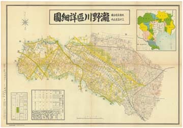 昭和の東京区分図 | 地図センターネットショッピング