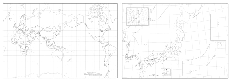 白地図セット 地図センターネットショッピング