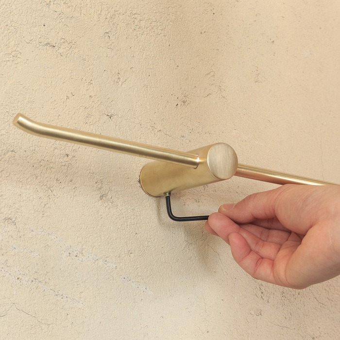 真鍮 トイレットペーパーホルダー ダブル | 金物,ハンガー（タオル