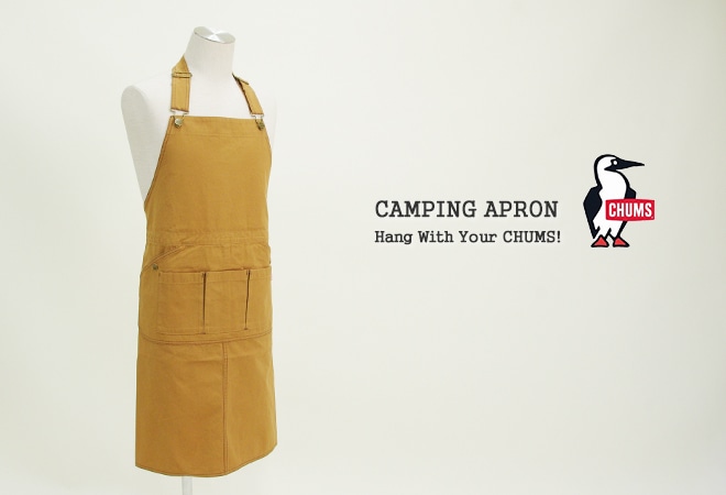 チャムス Chums キャンピングエプロン Camping Apron Ch09 1186 メンズ レディース A 通販可能 広島市正規取扱店 J S Company