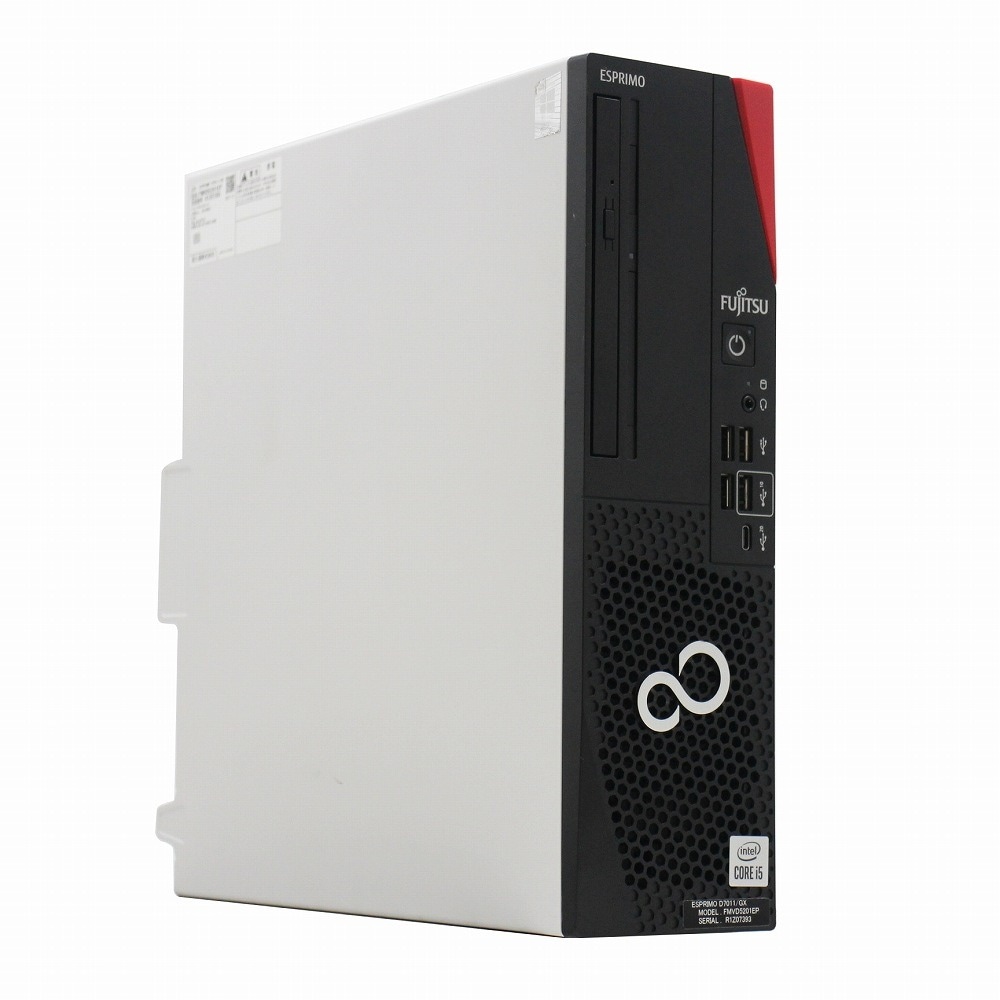 富士通 ESPRIMO D7011/G(1234814)【Win11 64bit】【Core i5 10505】【メモリ16GB】【SSD500GB】【マルチ】