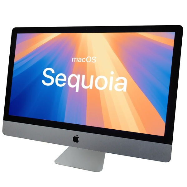 apple iMac 27-inch Retina 5K 2019 CTO(1235167)【webカメラ】【Radeon Pro580X】【Core i5 9600K】【メモリ32