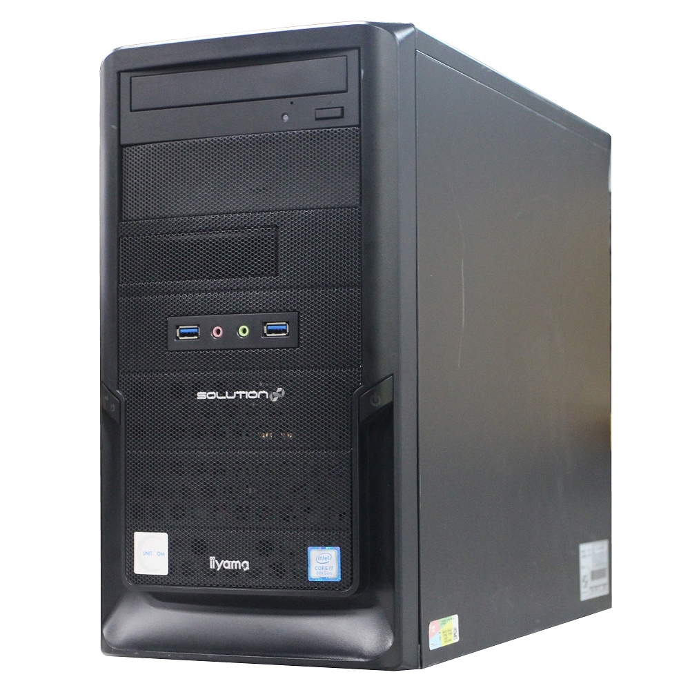 自作 IstDXi-M037Ai7(1242793)【Win11 64bit】【Quadro P2000】【Core i7 8700】【メモリ8GB】【SSD512GB(M.