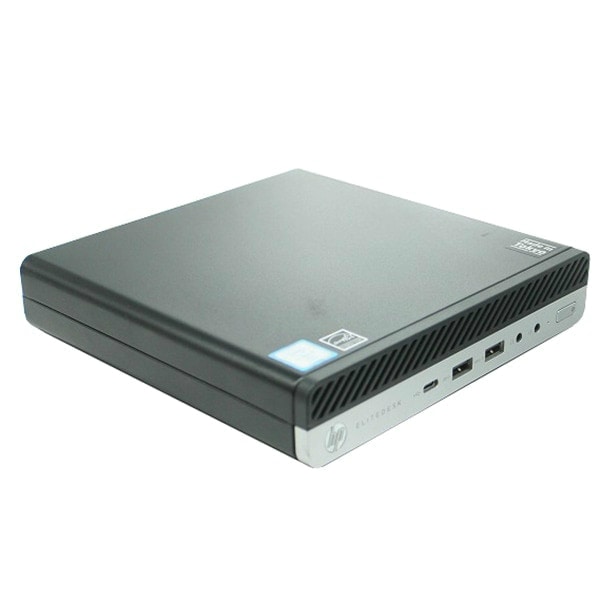 HP EliteDesk 800 G5 DM(1243022)【超小型デスク】【Win11 64bit】【Core i5 9500T】【メモリ8GB】【SSD128GB