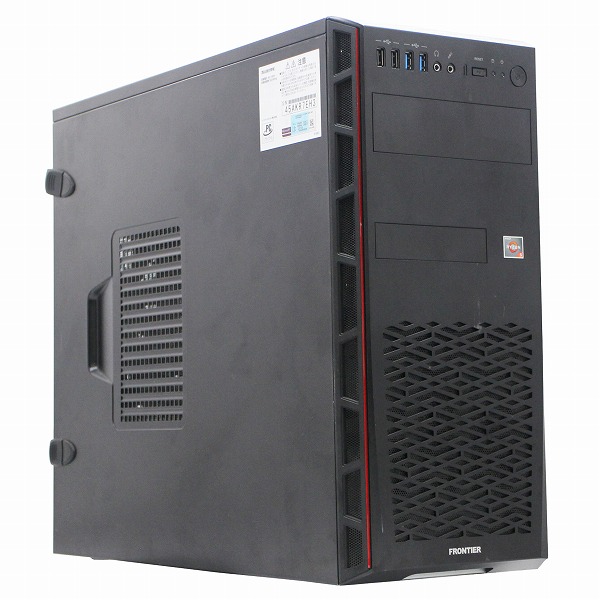FRONTIER (1243210)【Win11 64bit】【Geforce RTX2070】【メモリ32GB】【SSD512GB(M.2-NVMe)+SSD512GB(M.2-N