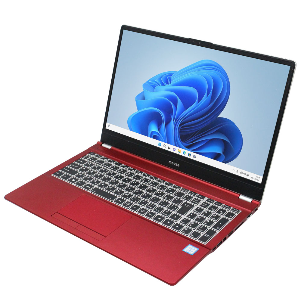 MOUSE COMPUTER JM-NI5S256W10H(1853006)【Win11 64bit】【webカメラ】【テンキー付】【Core i5 8265U】【メモリ8GB