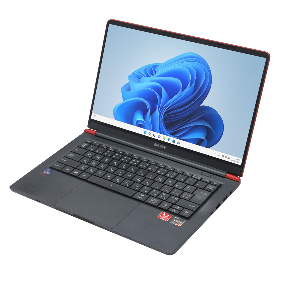 MOUSE COMPUTER X4-aR5RNIAR(1853016)【Win11 64bit】【Ryzen5 4600H】【webカメラ】【HDMI端子】【メモリ16GB