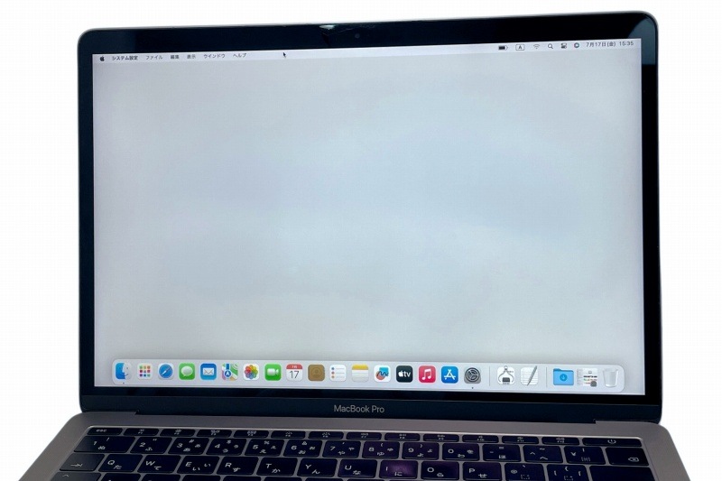 apple MacBook Pro (13インチ, 2017, Two Thunderbolt3 Ports)(4021003)☆【Core i5 7360U】【メモリ8GB】【