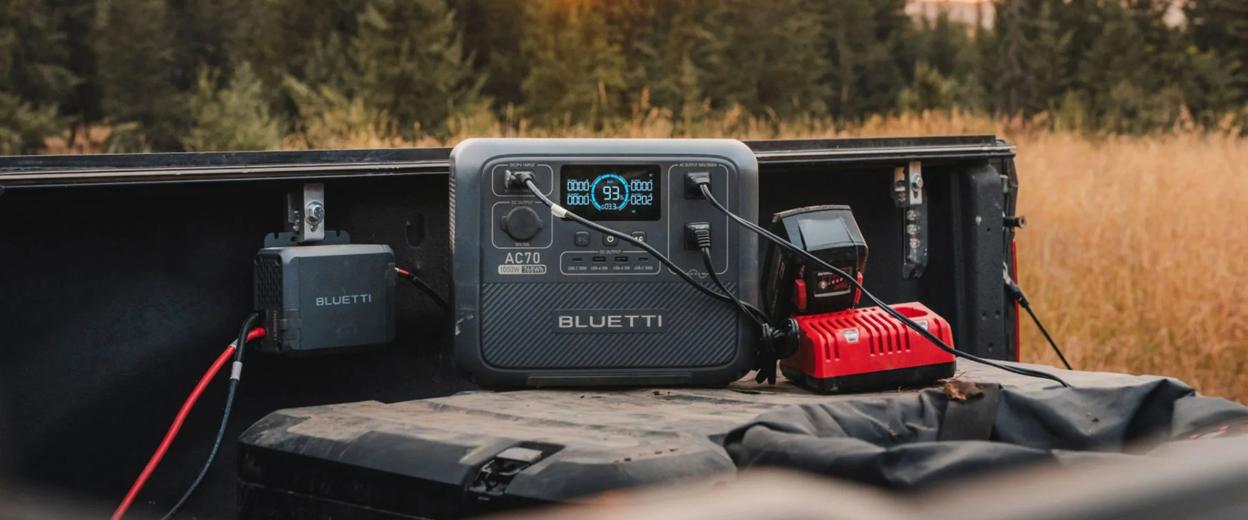 BLUETTI】 Charger 1 | 560W オルタネーターDC充電器 | ドローン