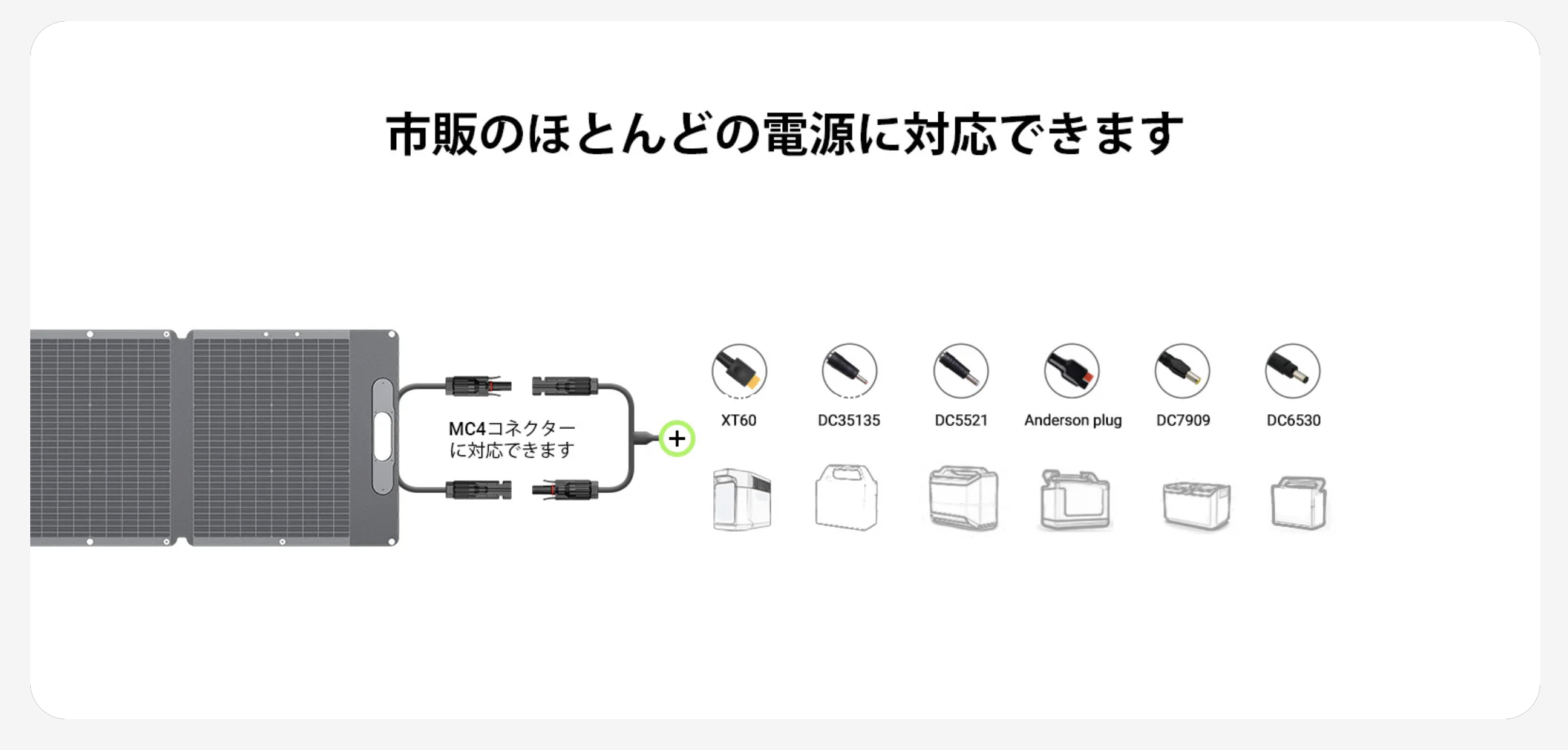 Dabbsson 210Wソーラーパネル特徴3