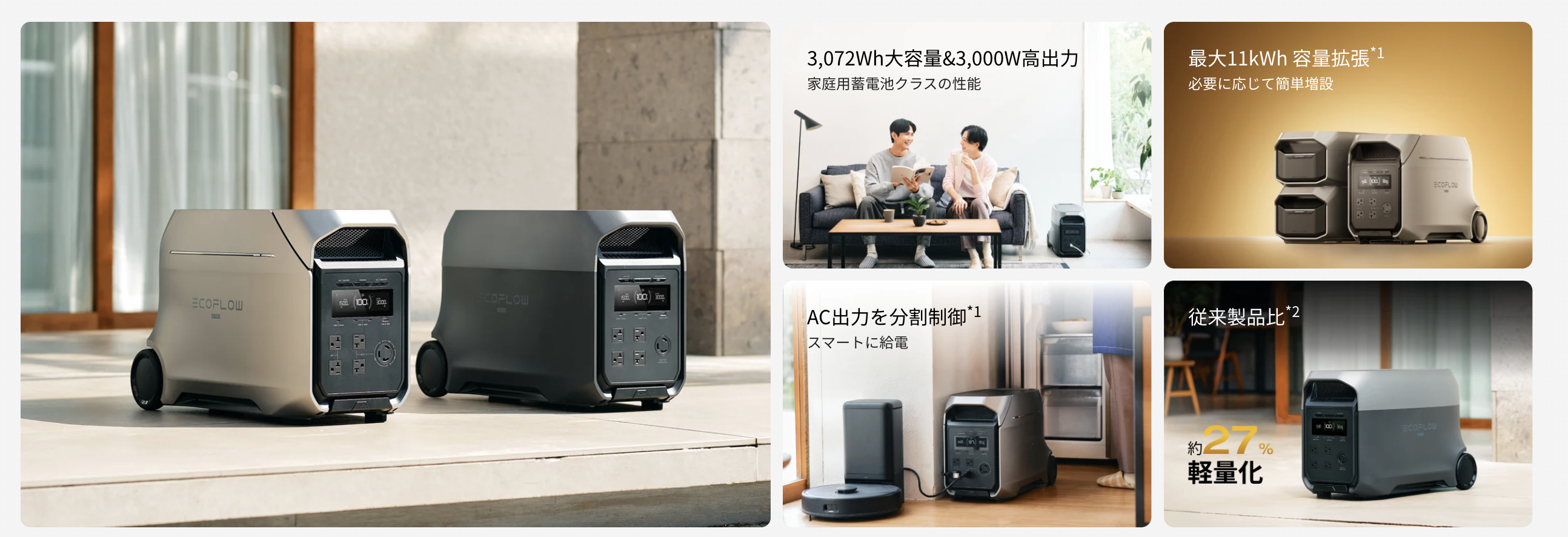 新発売‼️EcoFlow DELTA 3 1000 Air | ドローンテクニカルファクトリー川越