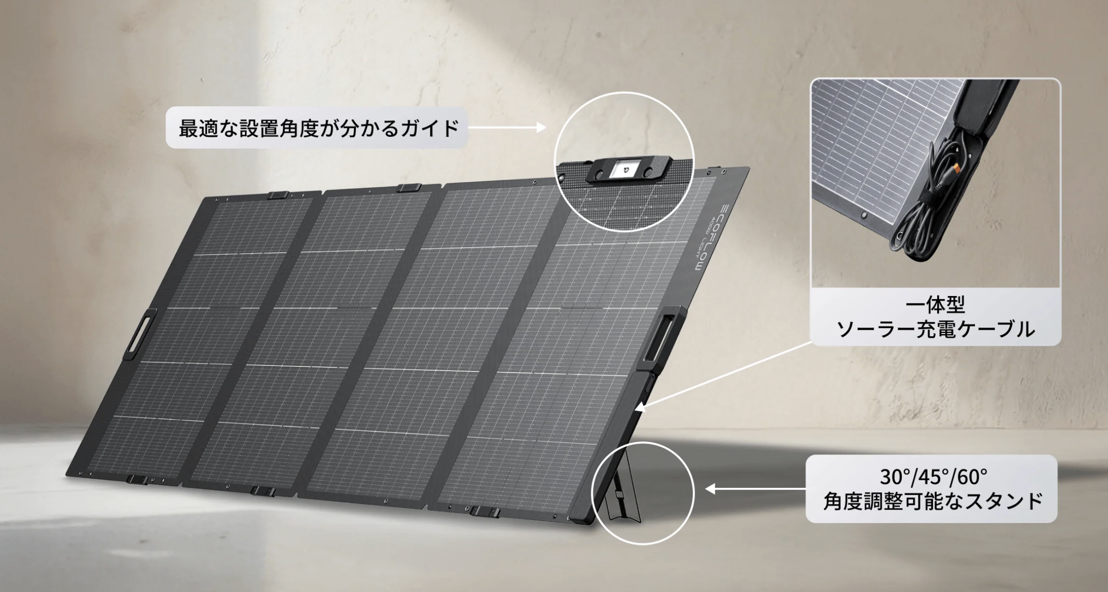 5/21新発売】EcoFlow 400W軽量両面ソーラーパネル | ドローン