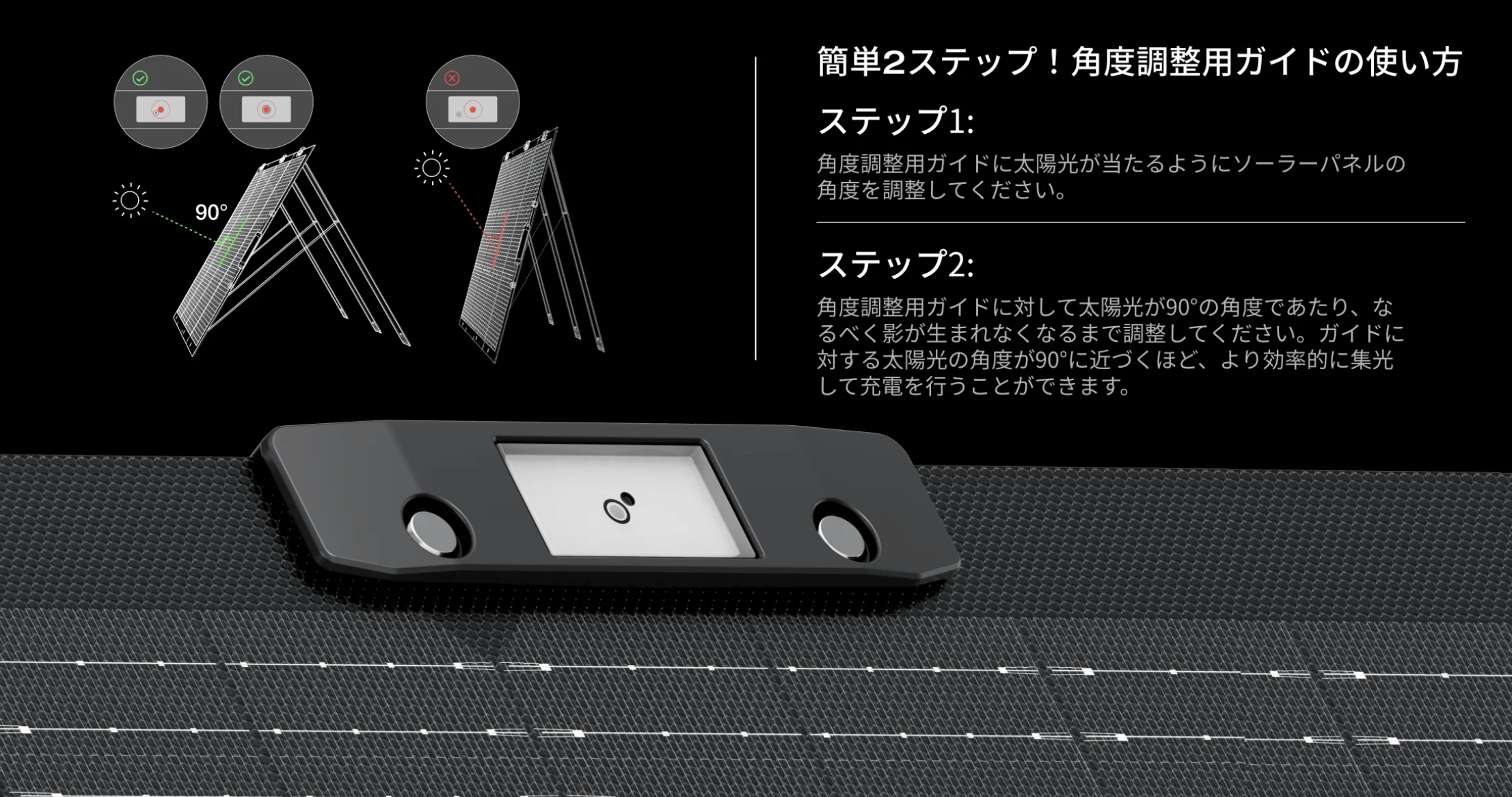 高効率ソーラーパネル