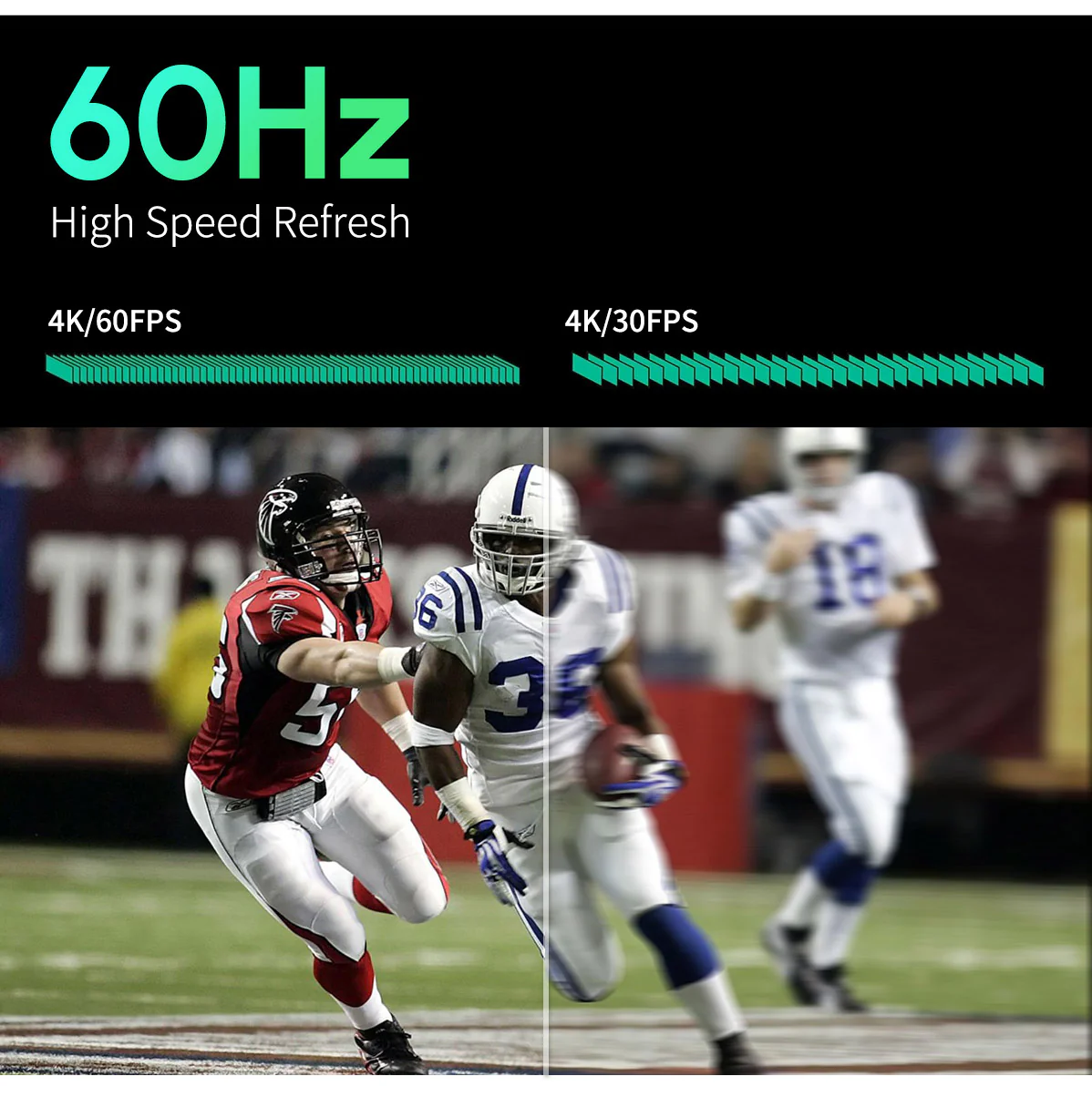 4K 60Hz、よりスムーズな体験を提供