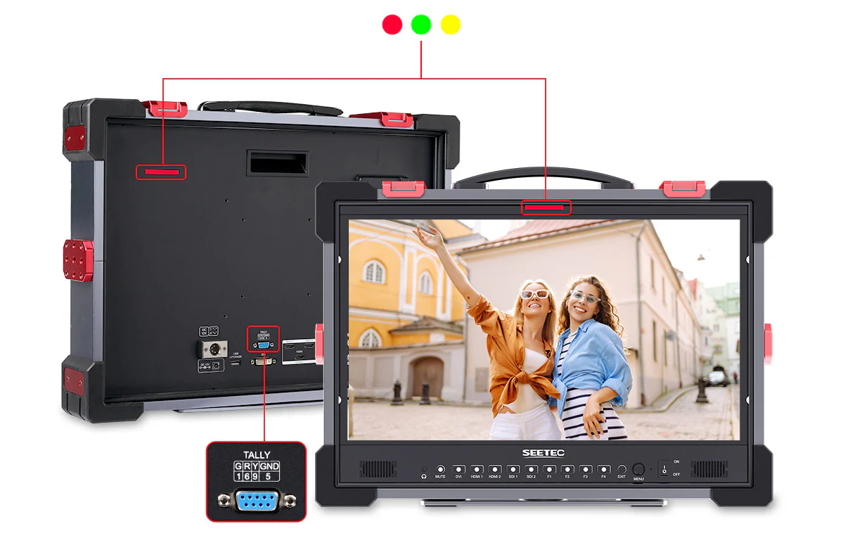 チームの連携を高める3色のタリーライト