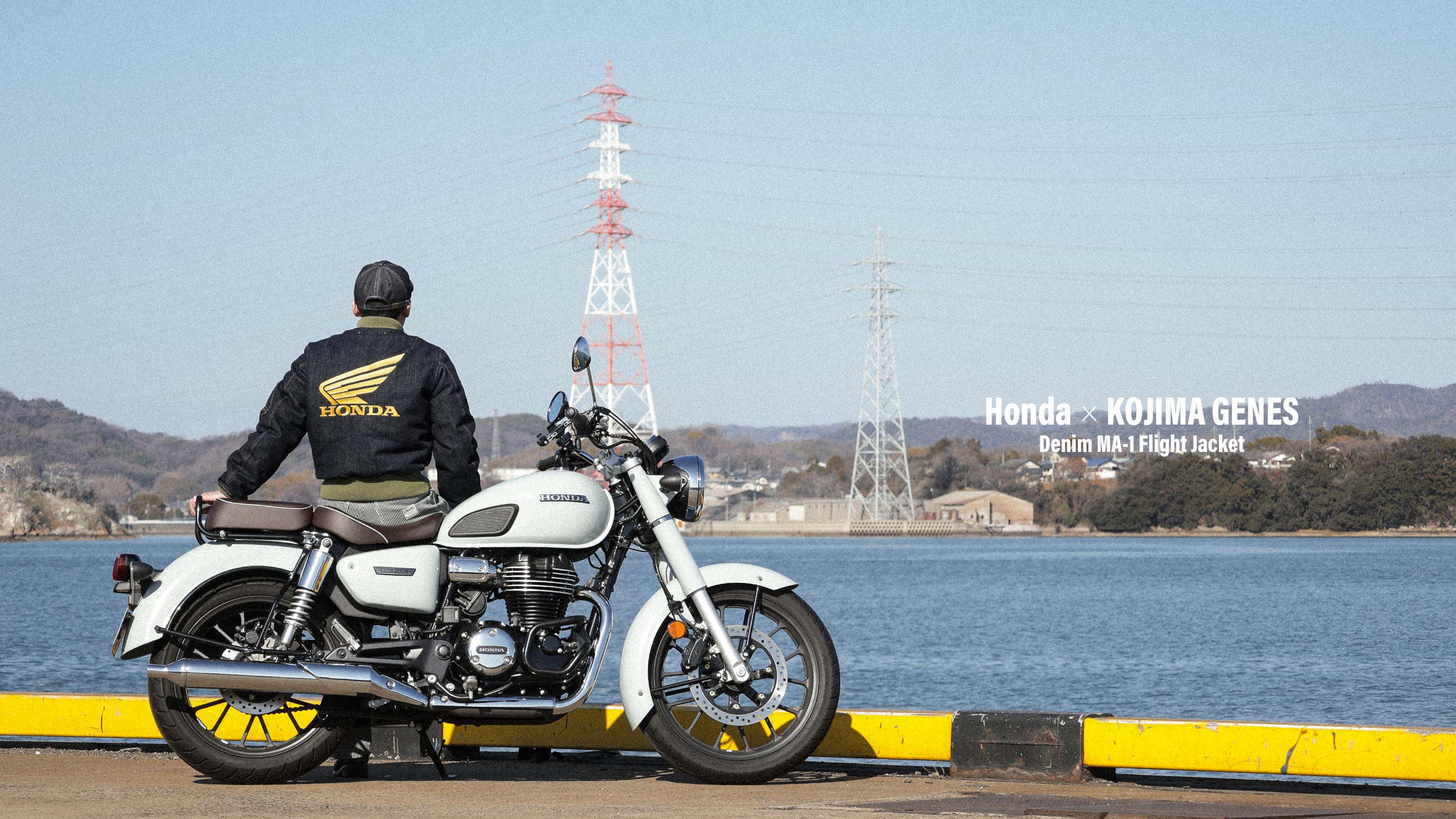 KGR-504H ホンダコラボ デニムMA-1 フライトジャケット by KGR