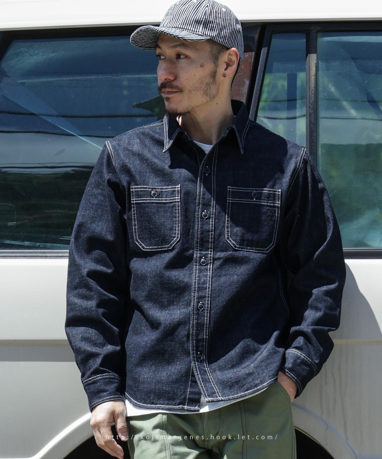 Denim Work Shirt by KGR / デニムワークシャツ by KGR | 2025 Autumn