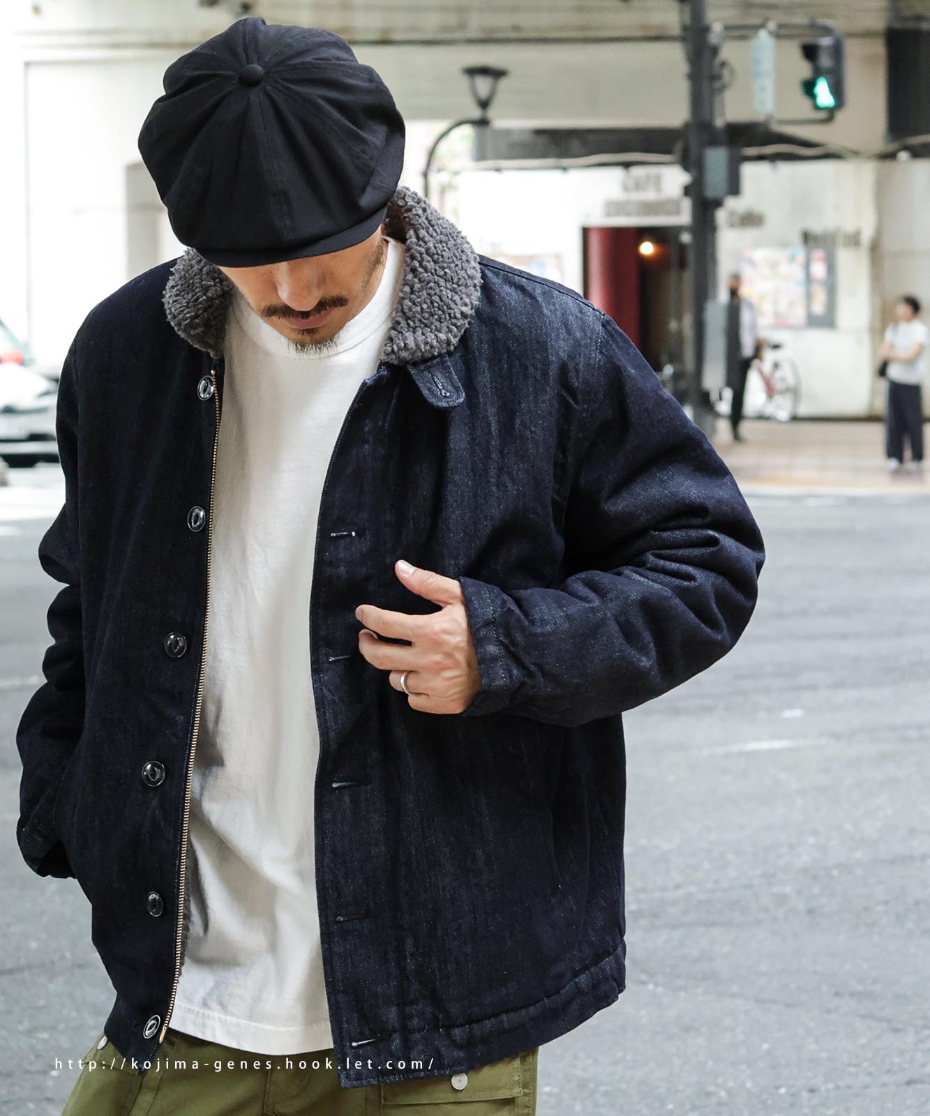 デッキジャケット n-1 BUZZ RICKSON'S(バズリクソンズ) N-1デッキジャケット カーキ