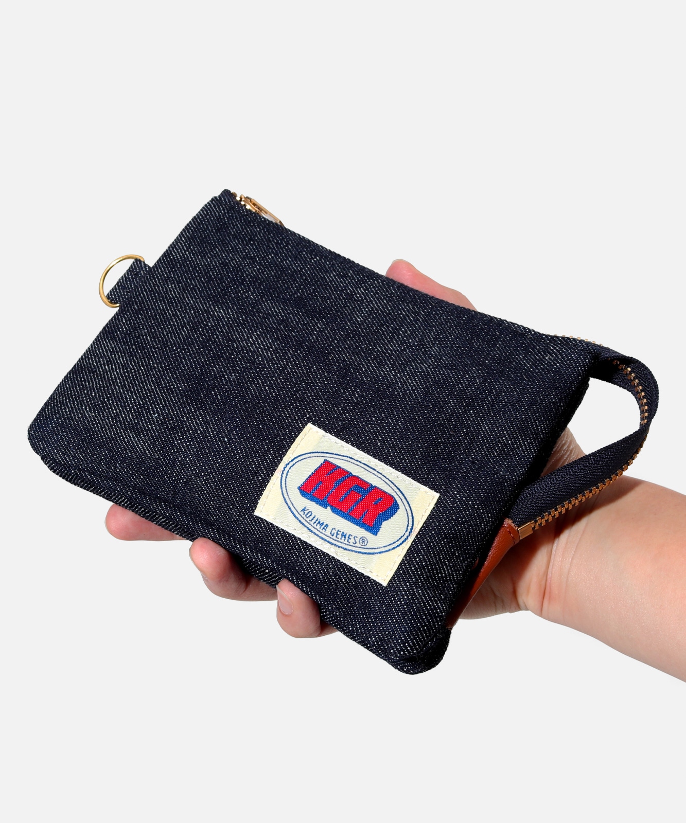 Selvedge Denim Pouch L / セルビッチ デニム ポーチL