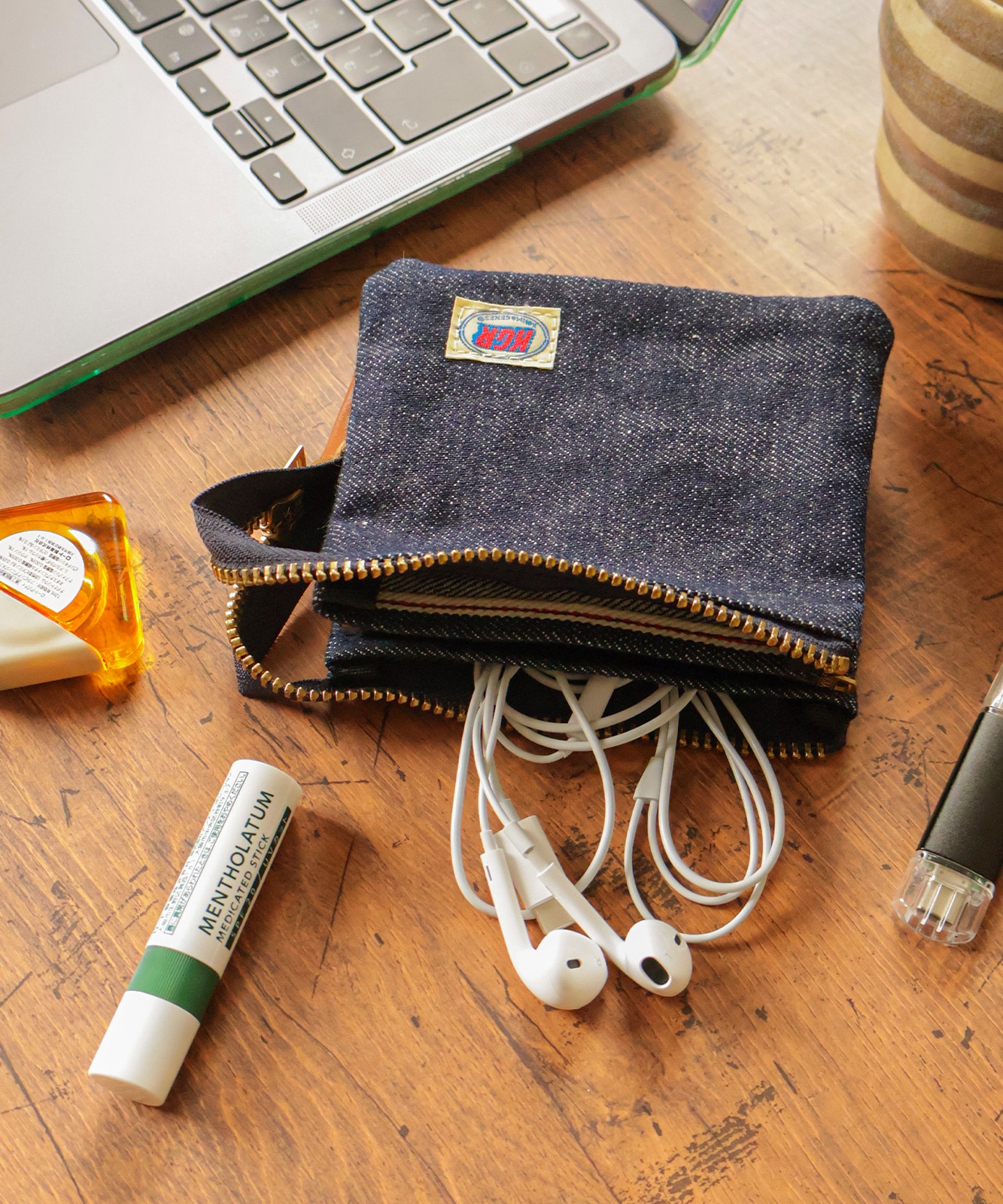 RNB-1405 刺し子オーバーオール