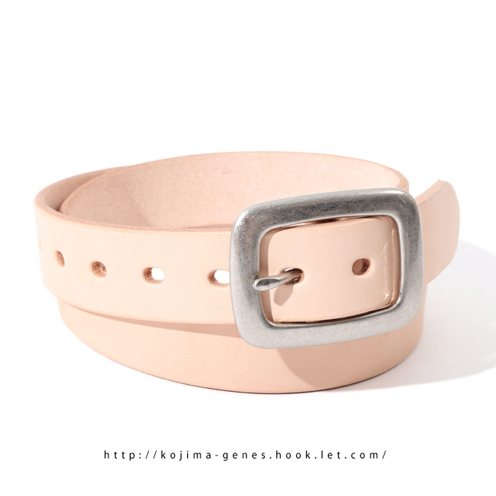 ヌメ革栃木レザーベルト ssアイテム 児島ジーンズ 公式サイト 国産 デニム ジーンズ