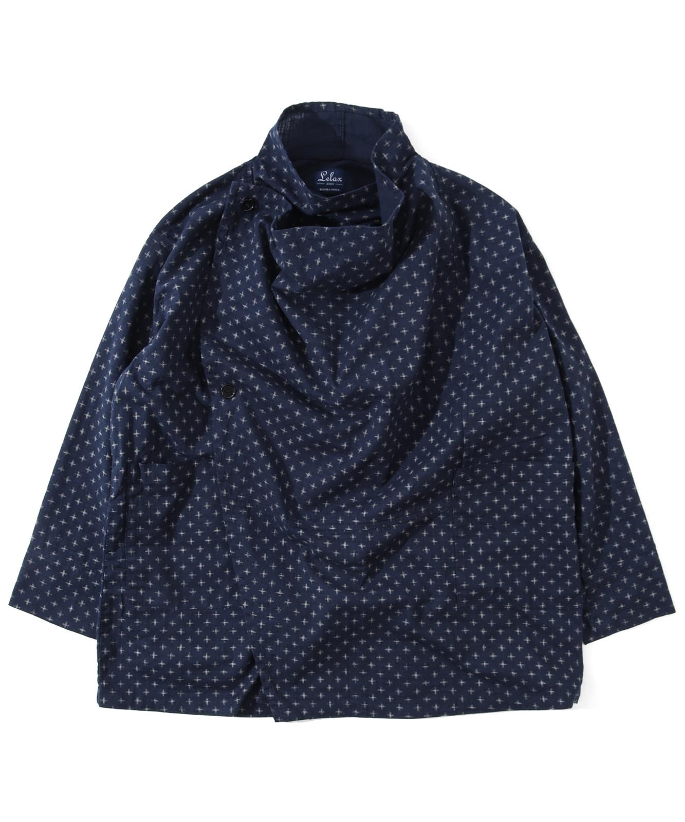 LX-215 かすり十文字 ドレープコート