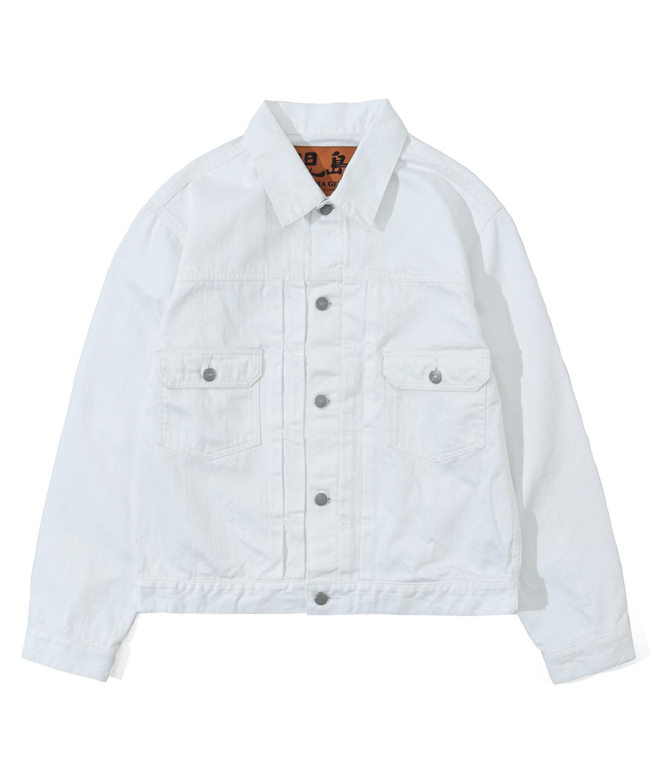 9oz Zimbabwe White Denim Jacket 2nd Type 9oz ジンバブエ ホワイトデニムジャケット 2ndタイプ
