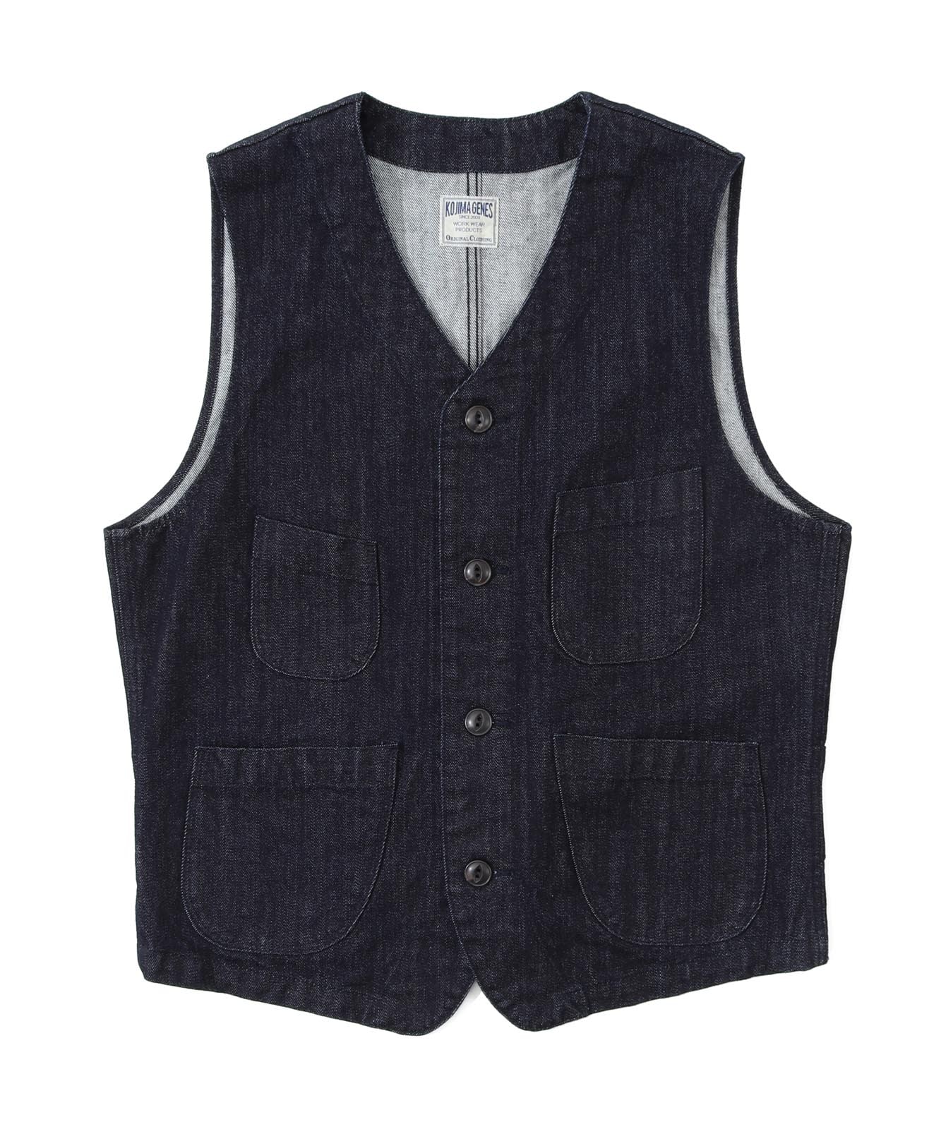 Denim & Wabash Work Vest / デニム＆ウォバッシュ ワークベスト