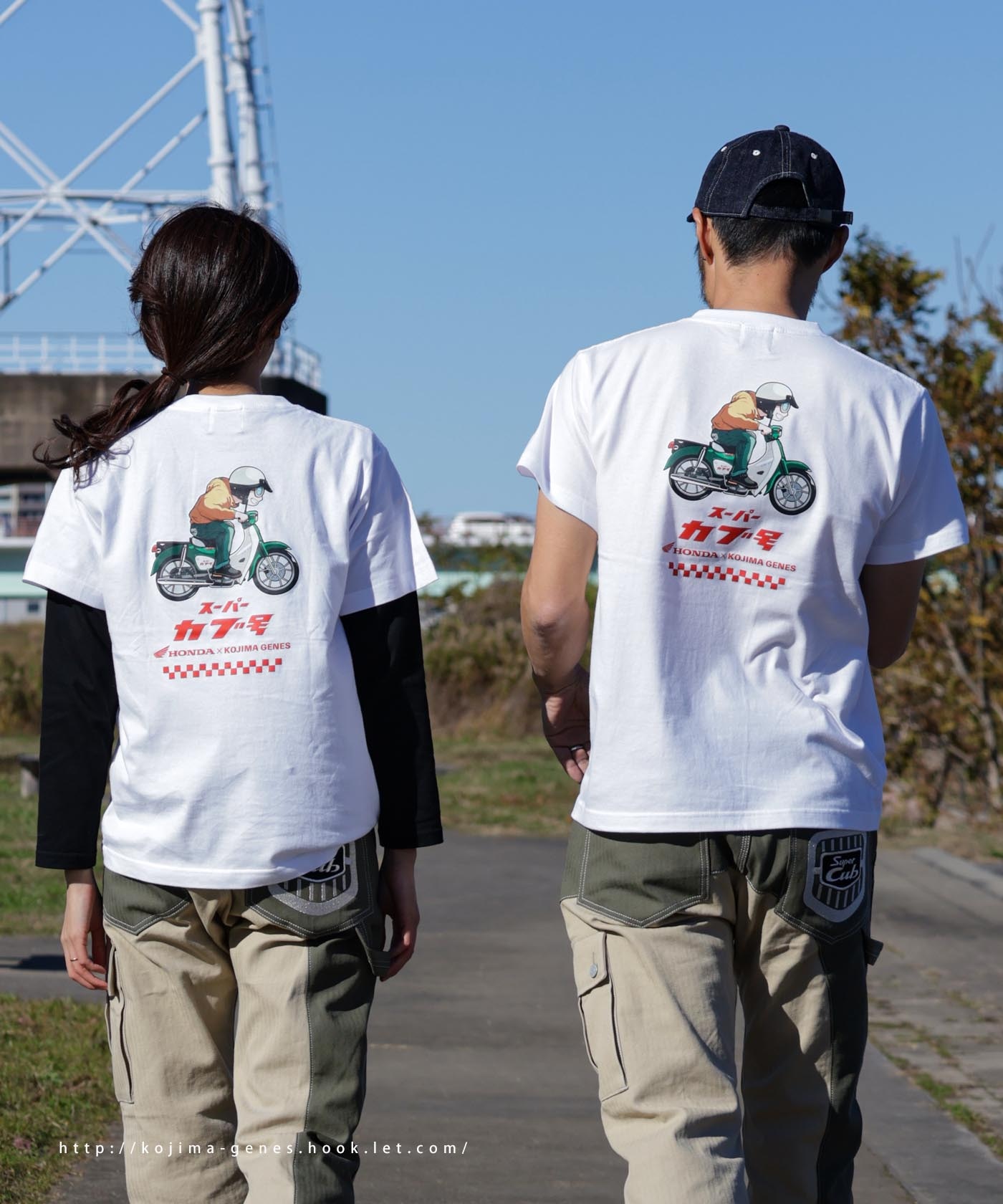 HONDA Collab Super Cub T-shirt / ホンダコラボ スーパーカブT