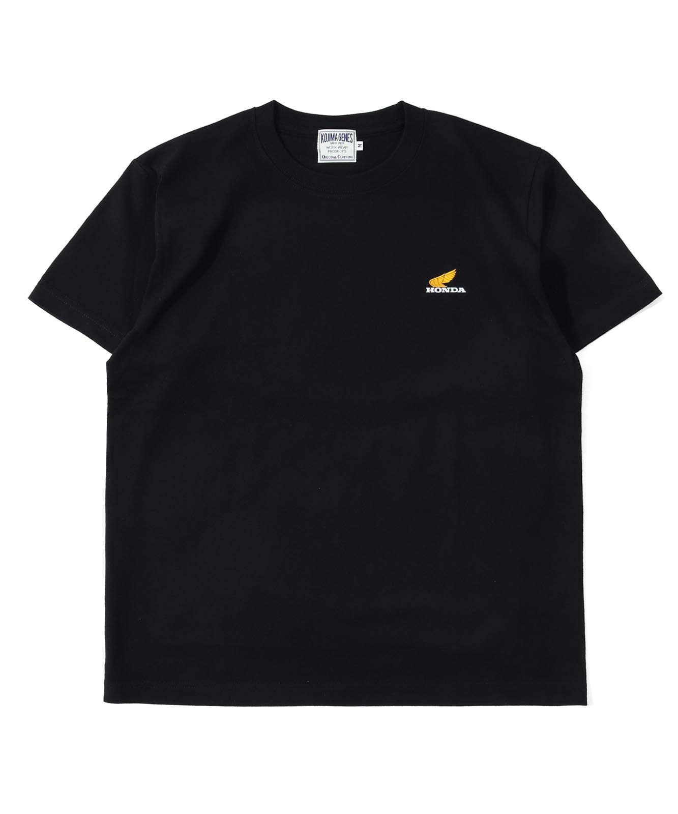 ホンダコラボ ワンポイントロゴTシャツ ゴールド