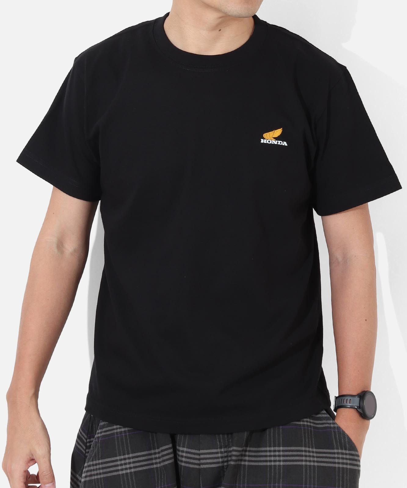 Honda Collab One Point Logo T-shirt Gold / ホンダコラボ ワンポイントロゴTシャツ ゴールド