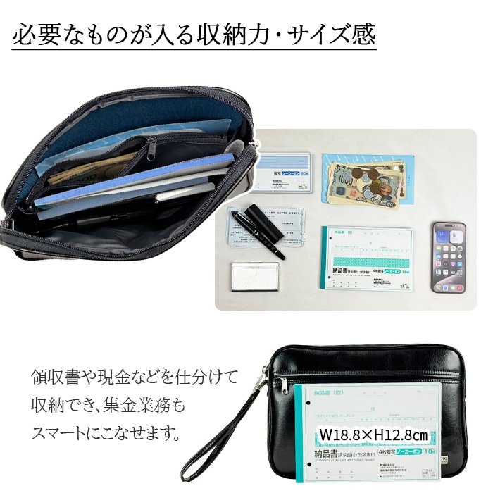 必要なものが入る収納力、サイズ感