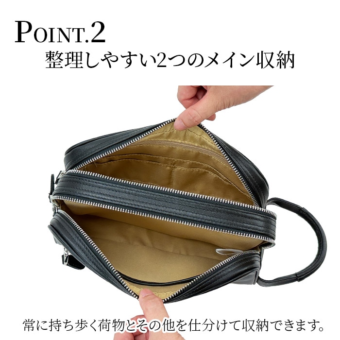 常に持ち歩く携行品と行く場所によって違う荷物の用途別仕分けも可