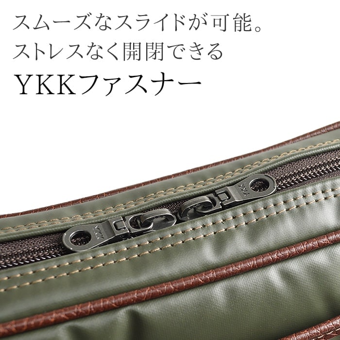 おすすめ ショルダーバッグ ミニブリーフケース YKK製ファスナー