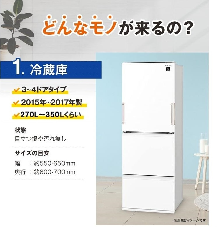 冷蔵庫・洗濯機・電子レンジ ファミリー3点セット(2015年〜17年製)ファミリーや二人暮らし向け
