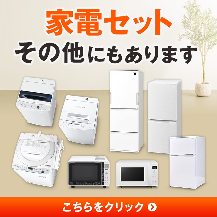 一人暮らし 家電セット 中古 冷蔵庫 洗濯機 電子レンジ 家電2点セット