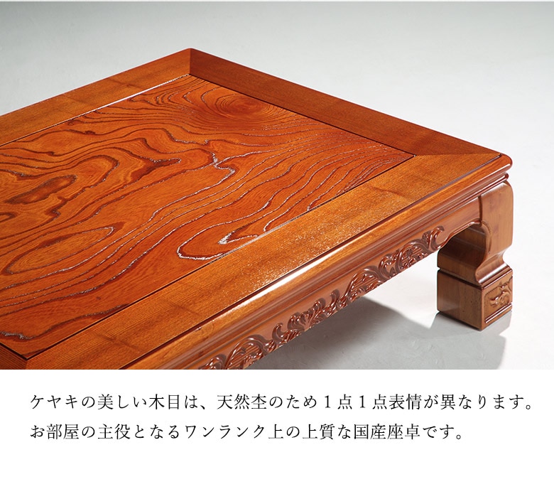 伝統模様の彫刻　ケヤキ 日本製