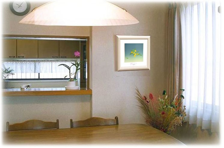 絵画 井上公三 金色のくだもの 抽象画 現代アート インテリア | 井上公