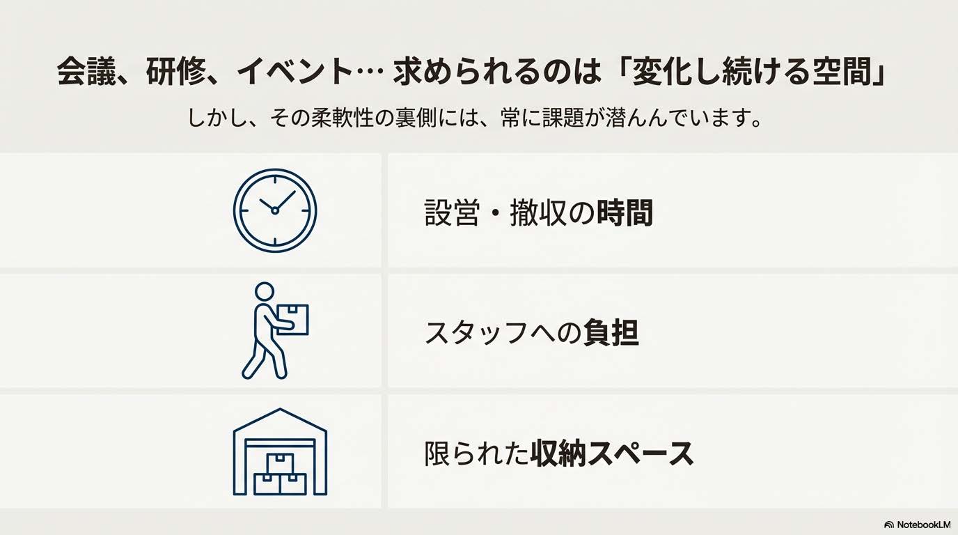 折りたたみ 長机 TWSシリーズ 複数台を立てて収納できる省スペース会議テーブル