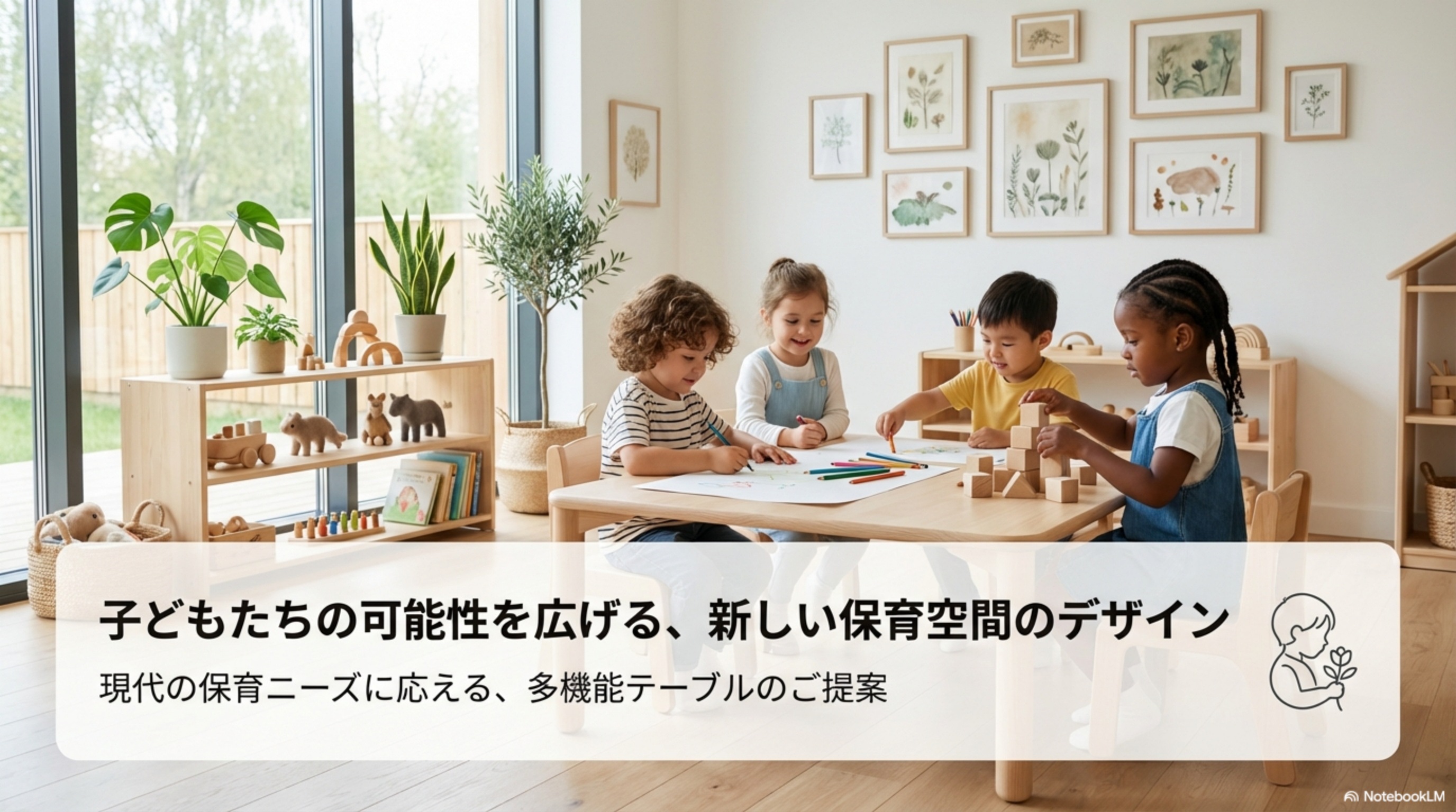 保育室の使い分け 給食 お昼寝 製作