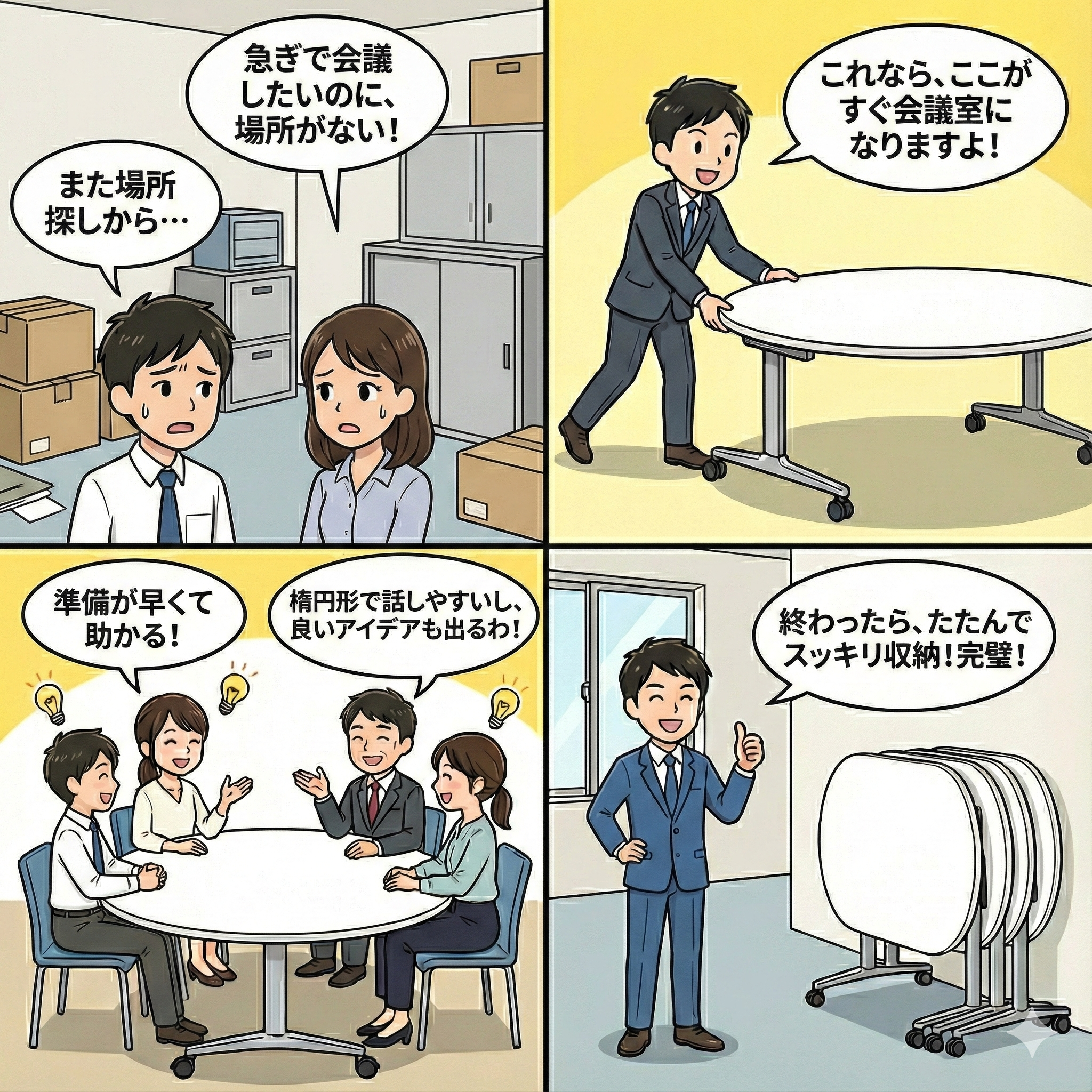 スタッキングテーブル特集ページはこちら