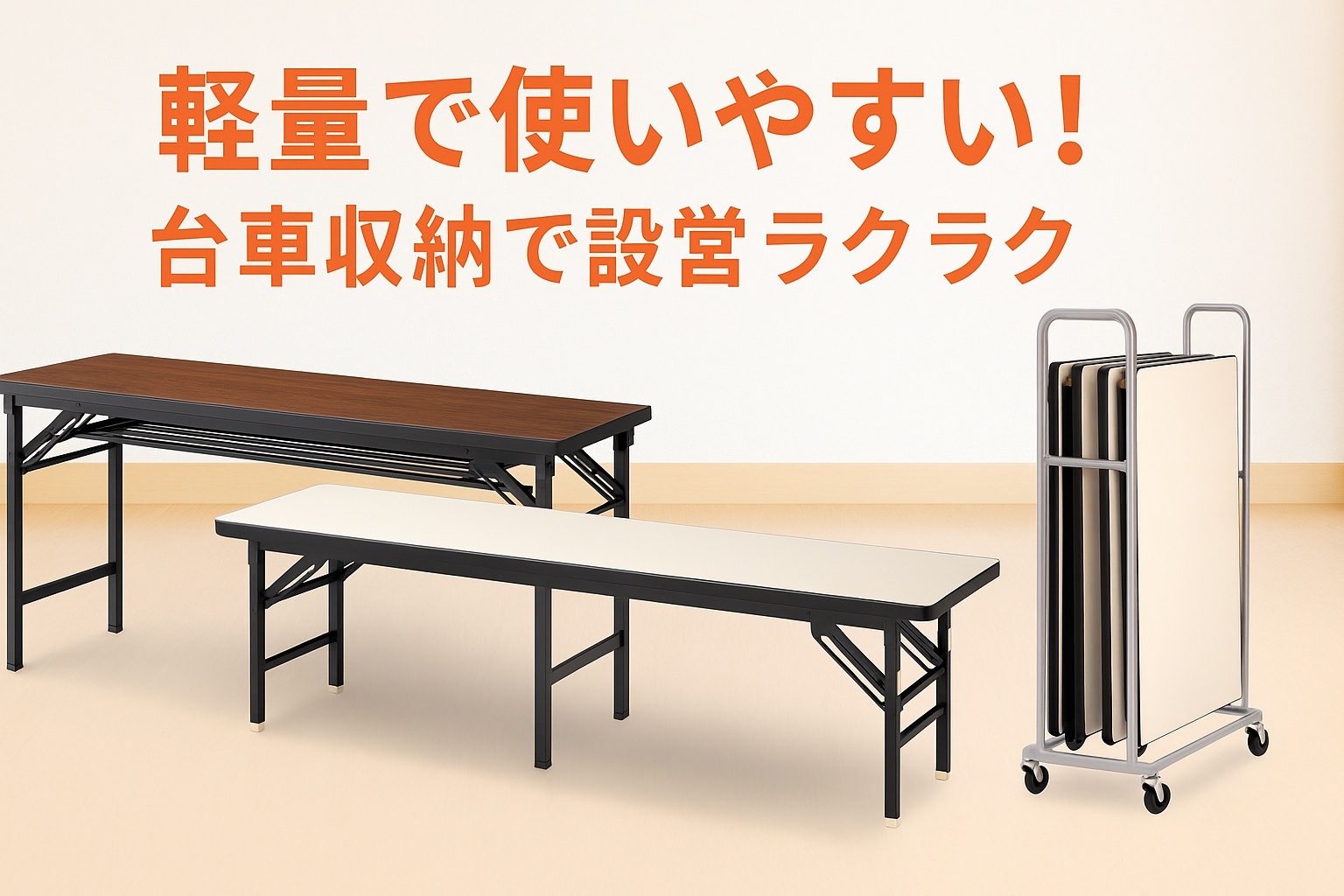 長机 折りたたみ 公民館などにおすすめ