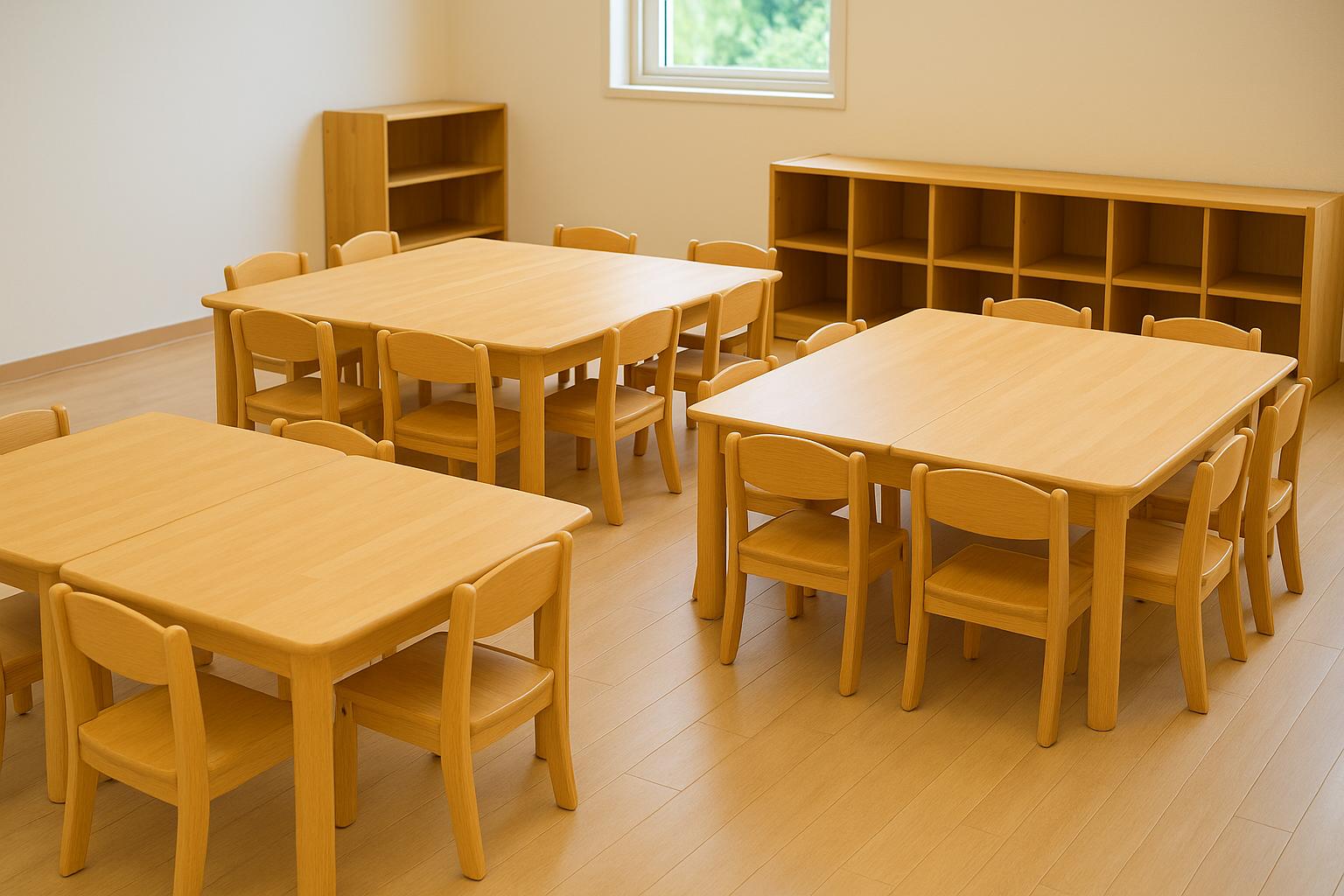 保育園リニューアル時のテーブル導入ガイド