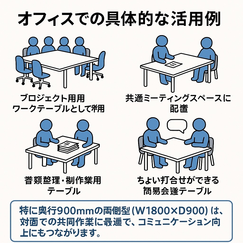 オフィスでの活用例バナー