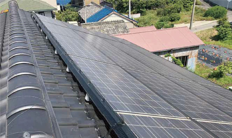 ピーコン ソーラーパネル 鳥害対策セット 瓦屋根用 鳩 野鳥 巣作り 太陽電池モジュール