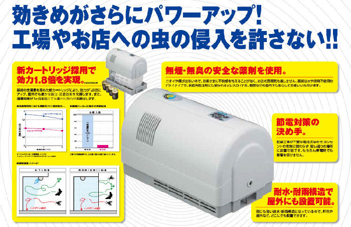 ウルトラベープ PRO用 カートリッジ×5個 1.8倍カートリッジ 電池付き ※取替用-殺虫剤 防虫剤 洗浄剤 害虫駆除薬品専門店 イーライフ